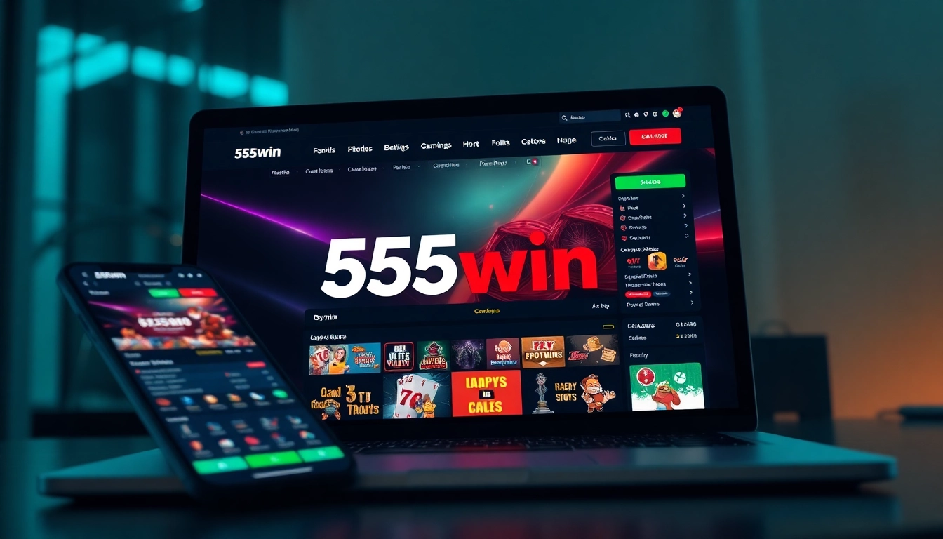 Experience seamless 555win đăng nhập on a modern online gambling platform showcasing various gaming options.