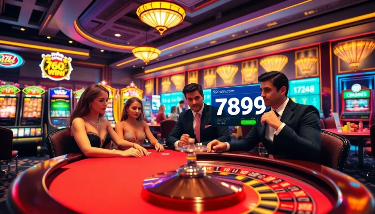 Experience thrilling betting action at 789win.com with vibrant casino games and exciting atmosphere.