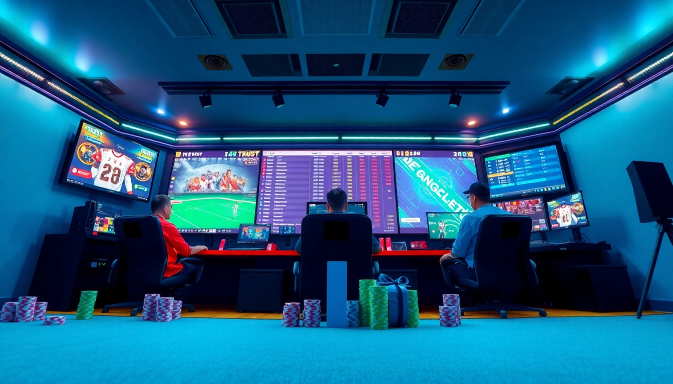 Engaging online betting scene illustrating the dynamic atmosphere at https://onew88.com/, showcasing digital gaming excitement.