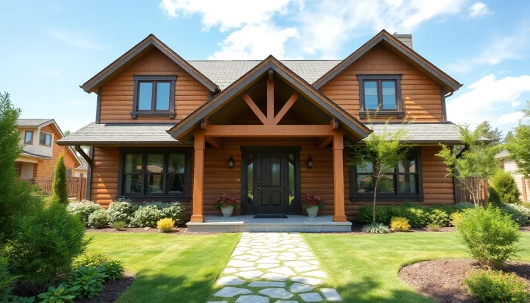 Cape Style Home In-Law Addition showcasing elegant architecture and lush landscaping.