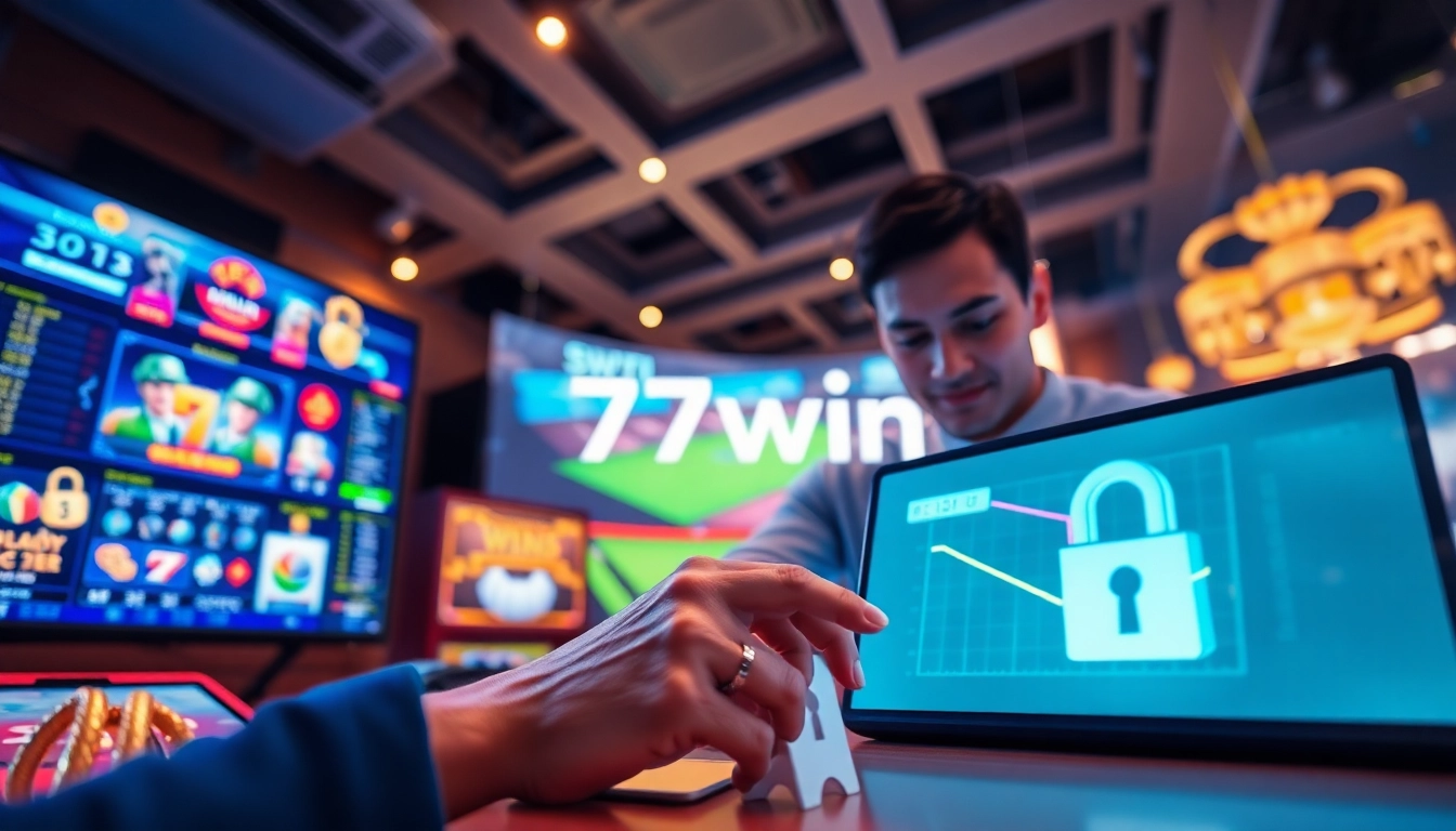 77win lừa đảo is debunked with a secure and vibrant online gambling experience.