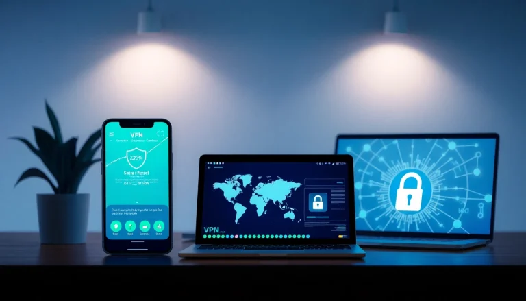 展示安全、极速 VPN 功能与全球连接的快连下载界面。