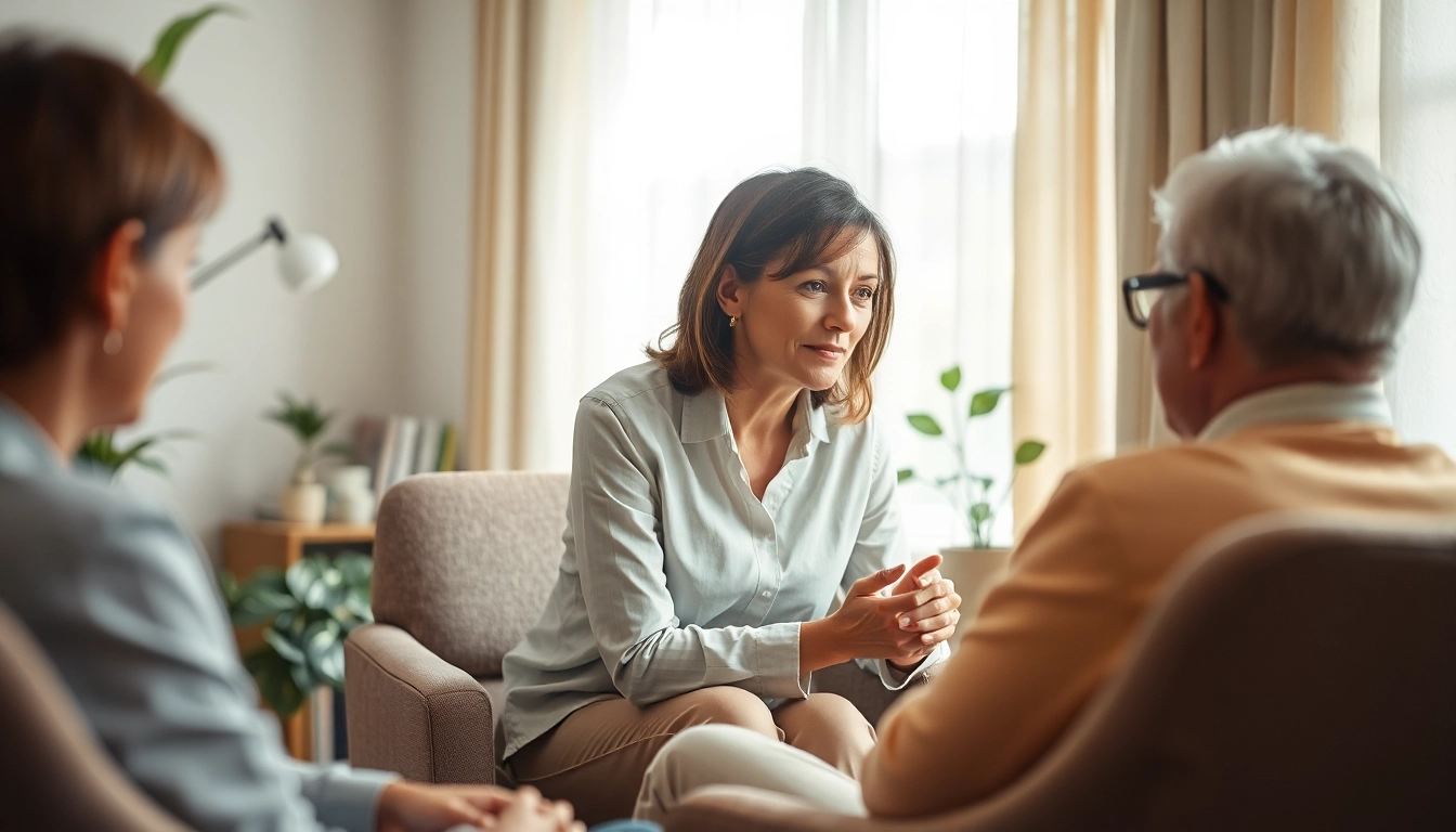 Donna Morgan Counselling session with a therapist showing empathy and professionalism.
