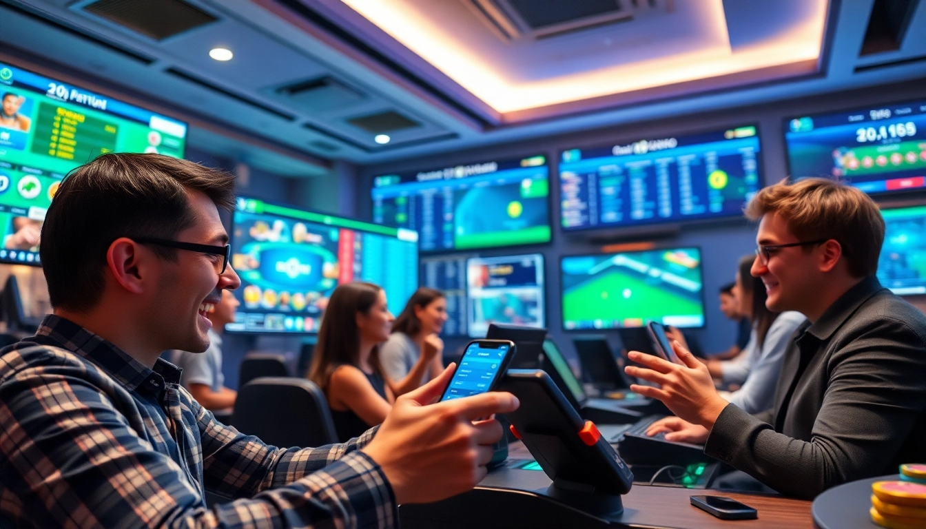 Exciting betting environment showcasing 슈어맨's safe online gaming platform with vibrant digital elements.