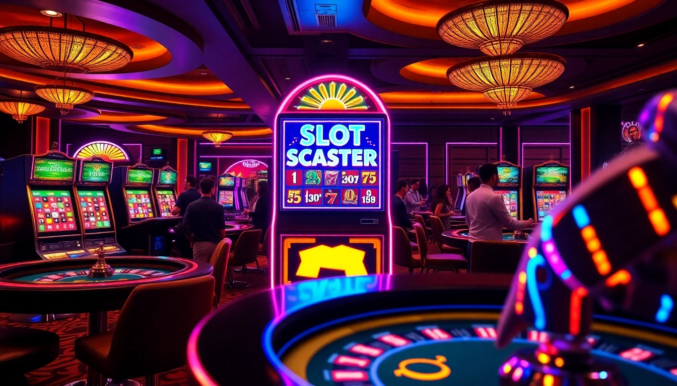 Players revel in excitement at the Slot Scatter Hitam casino machine, experiencing thrilling wins.
