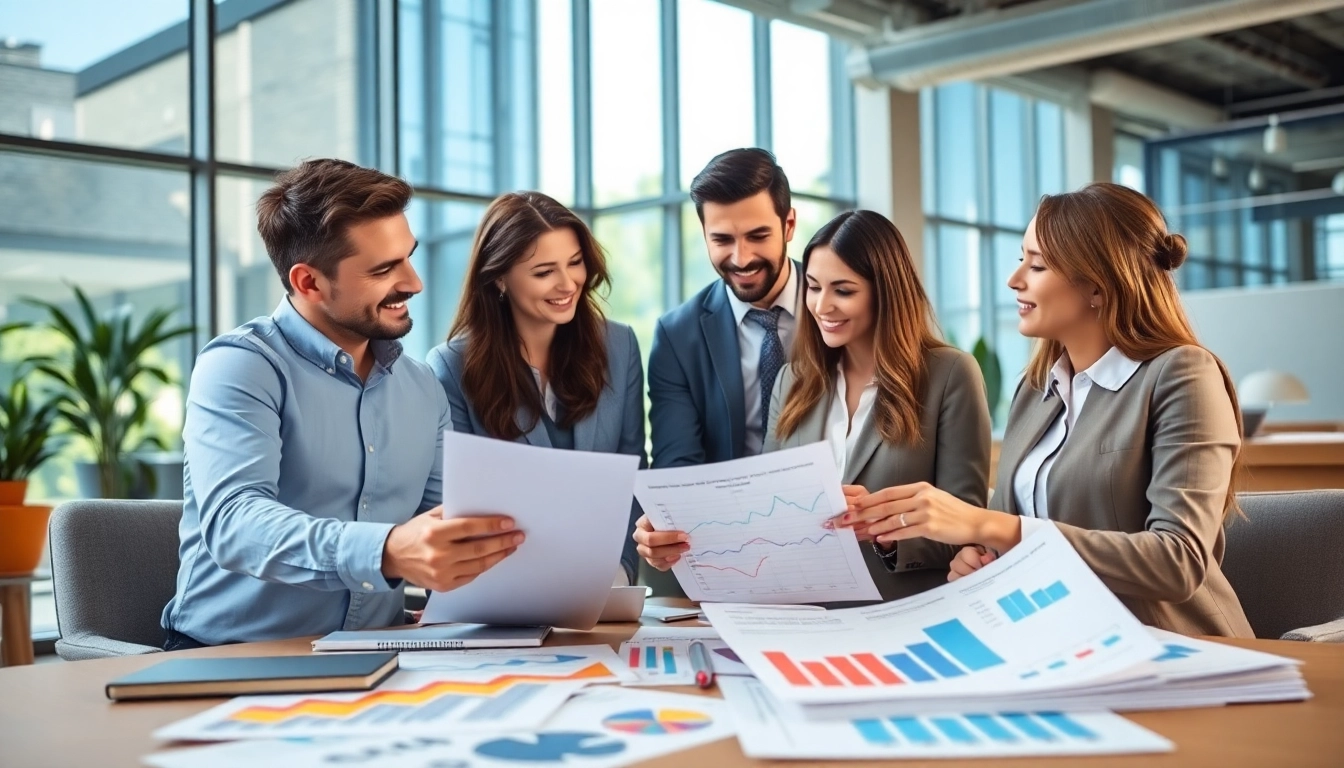 Engaging session at direct mailing company showcasing innovative strategies and vibrant analytics.