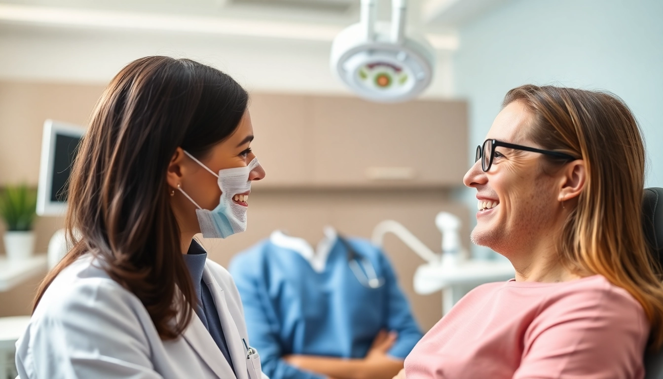 Engaged consultation scene showcasing Adult orthodontics Hawthorn in a modern clinic.