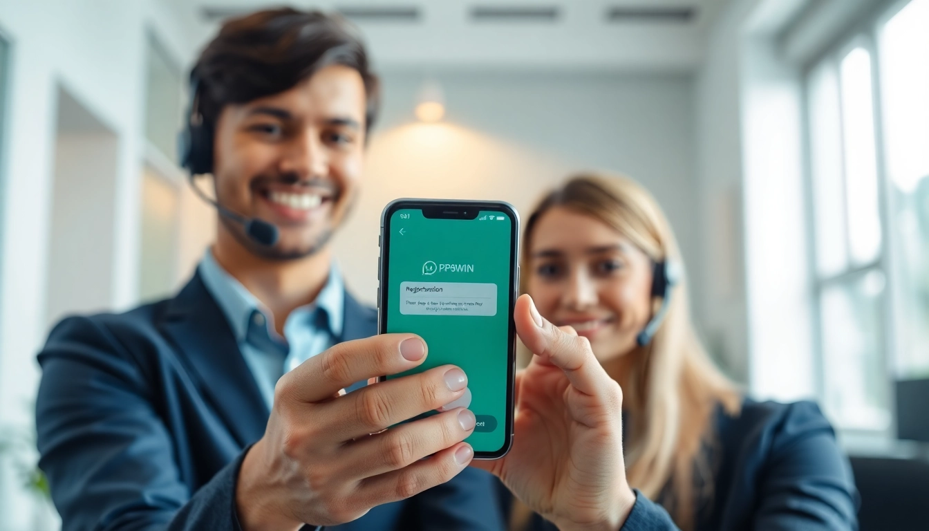 PP9WIN registration guide with a professional assisting via WhatsApp.