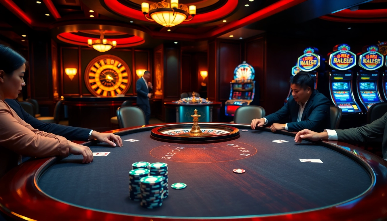 Experience the thrill of gambling at https://cm88seo.com/ with dynamic casino visuals featuring poker chips and roulette.