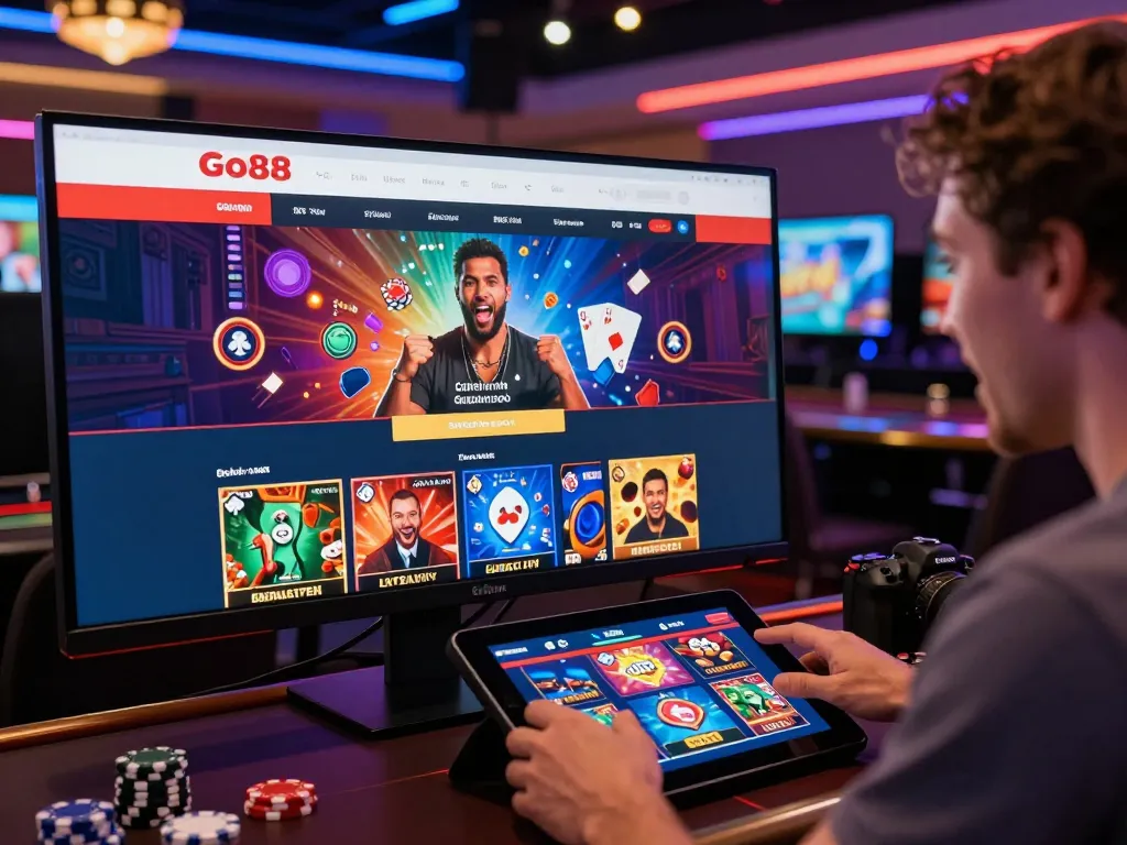 Exciting gaming experience on Go88 featuring vibrant interface and immersive atmosphere, ensuring tải go88 không bị chặn.